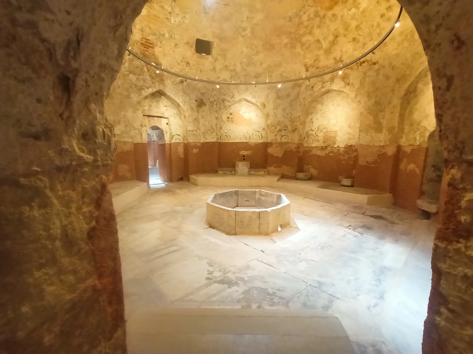 Byzantine Bath Interior Thessaloniki Private Tour