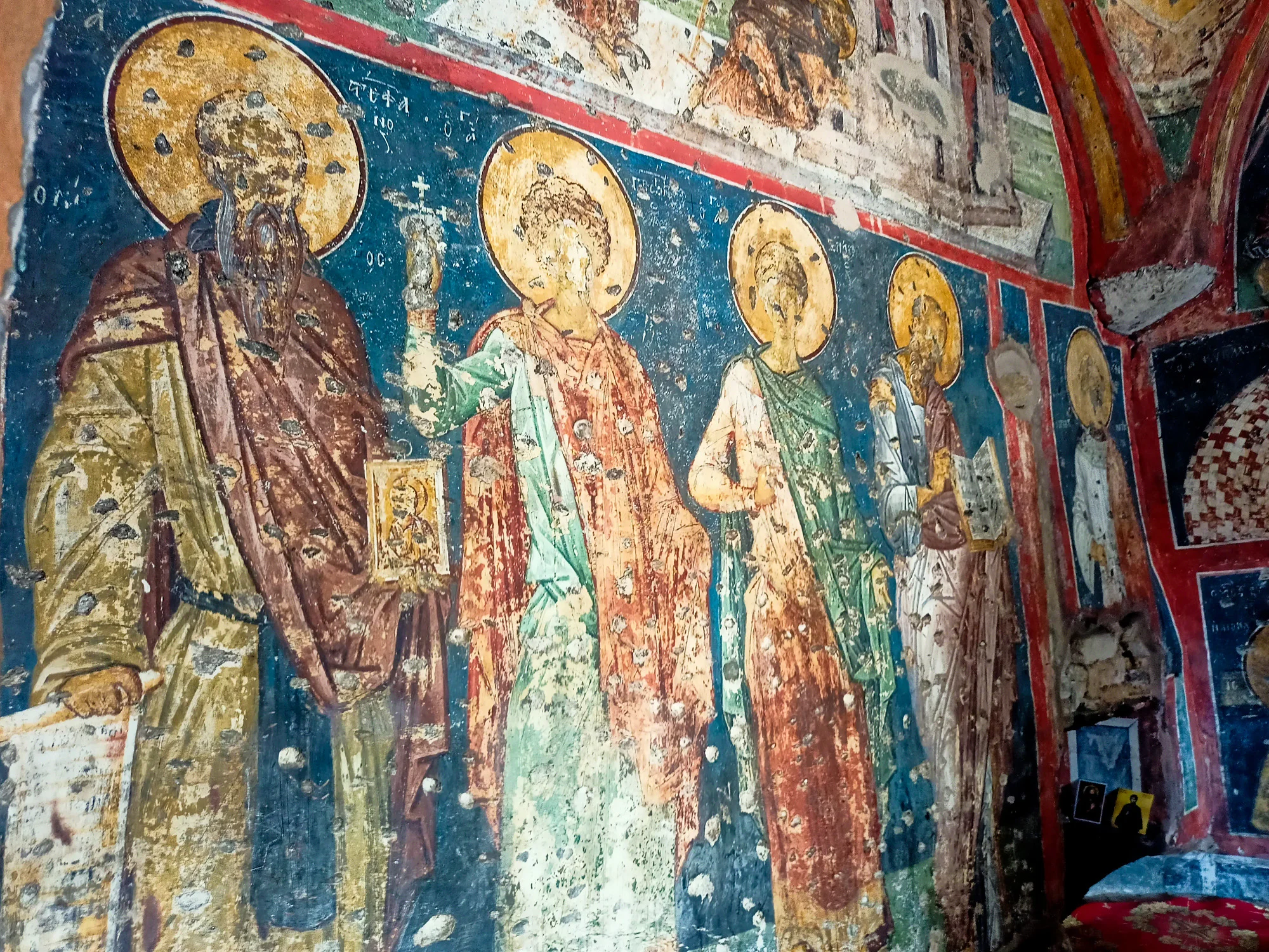 Byzantine Frescoes Thessaloniki Church Tour