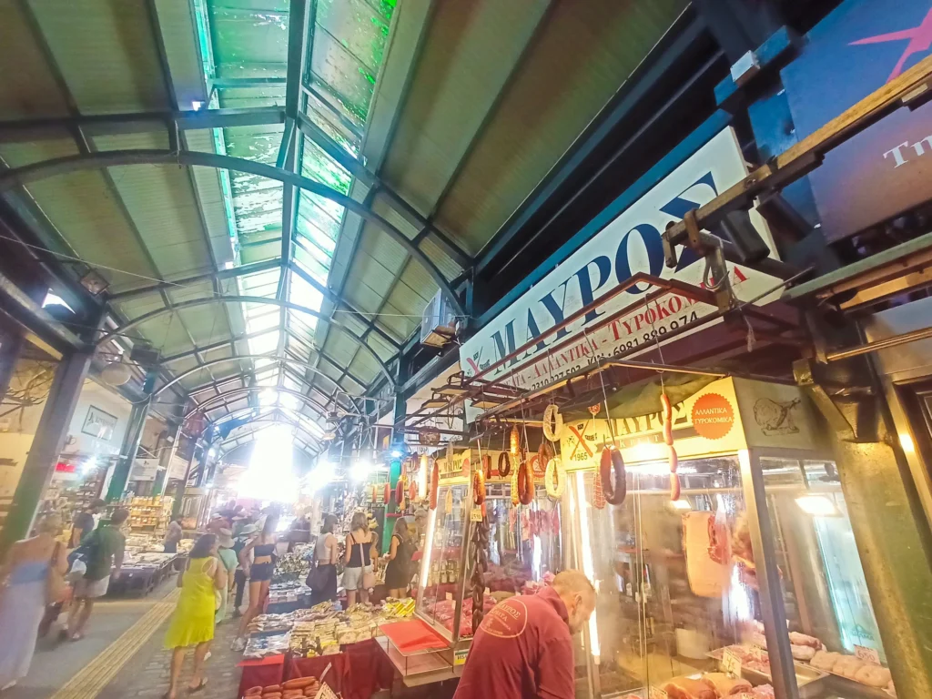 Kapani Market Food Stalls Thessaloniki Tour