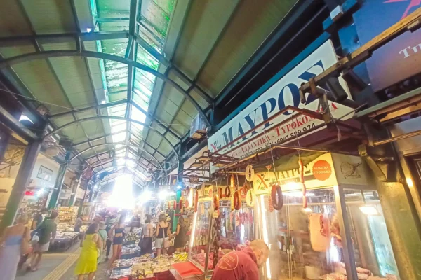 Kapani Market Food Stalls Thessaloniki Tour