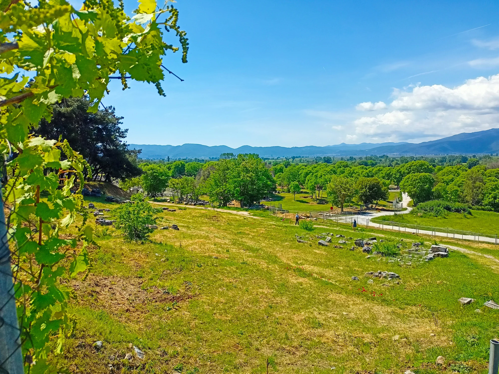 Philippi Ruins Landscape Northern Greece Tour
