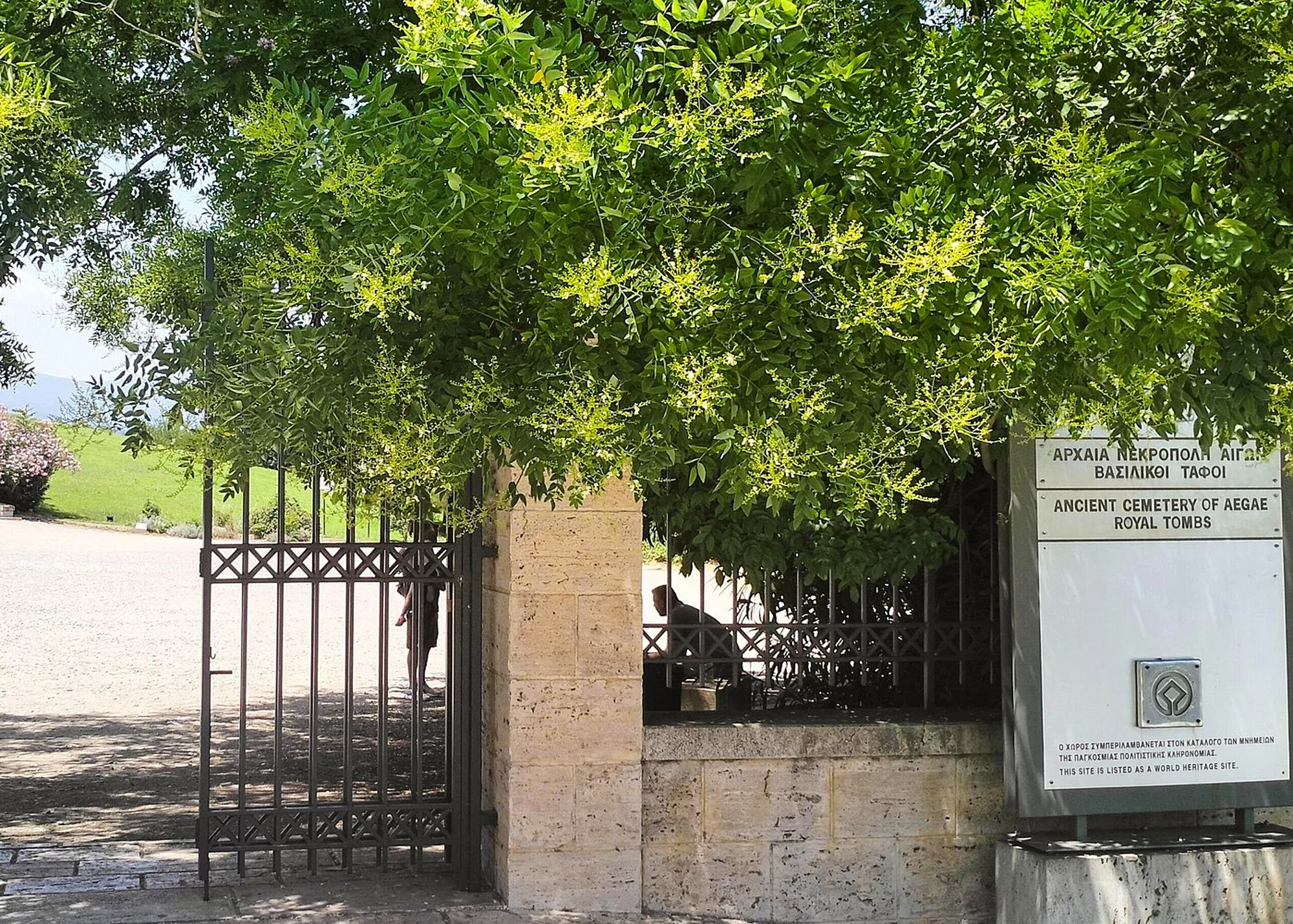 Royal Tombs Entrance Vergina Private Tour