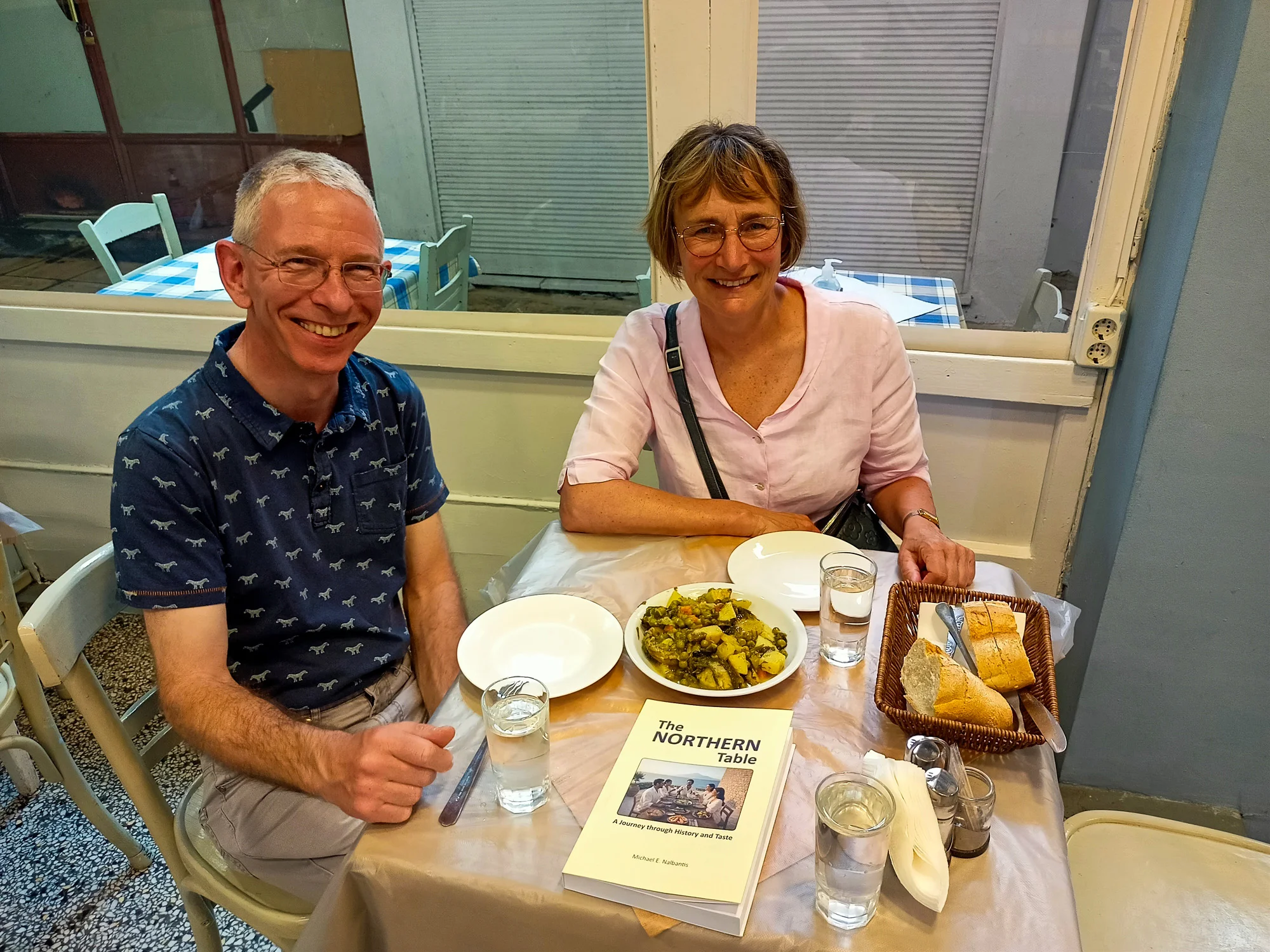 Thessaloniki Food Tour Guests Tasting Local Specialties
