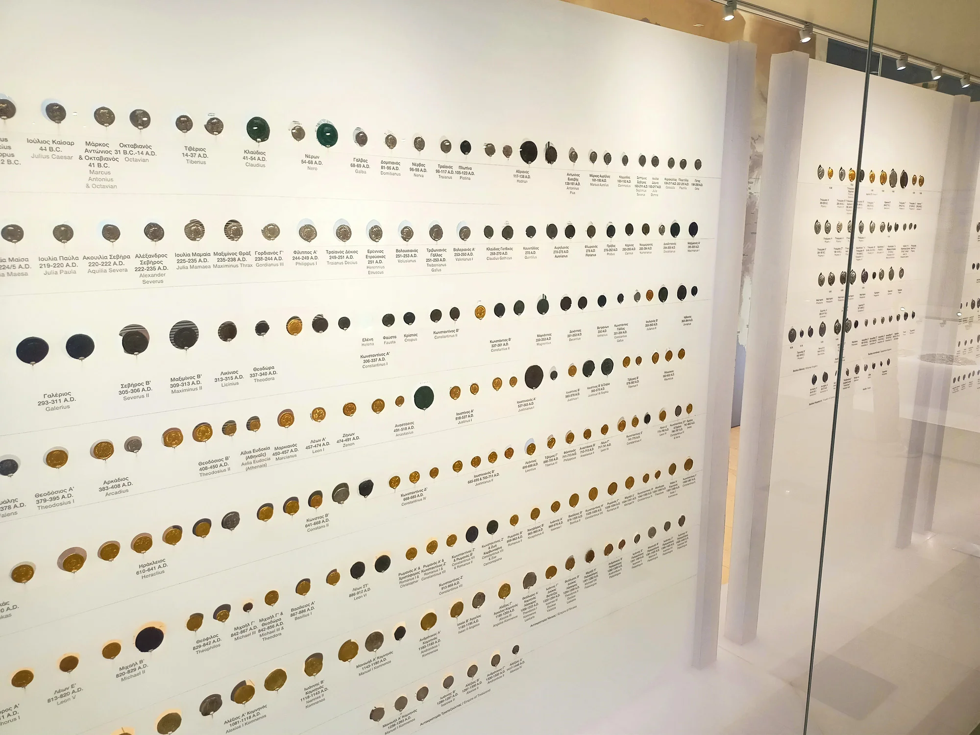 Vergina Museum Ancient Coin Display Tour