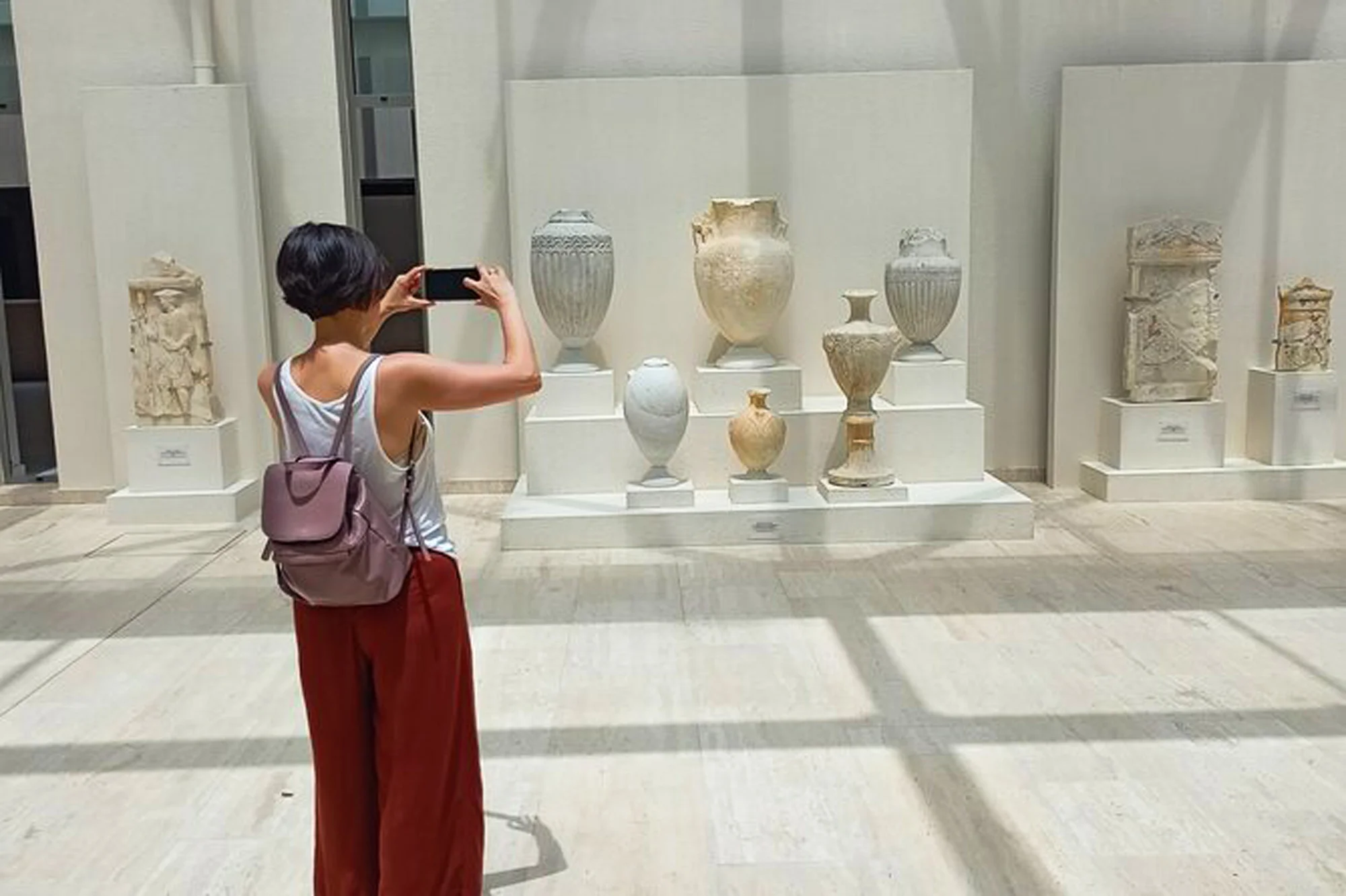 Vergina Museum Pottery Display Private Tour