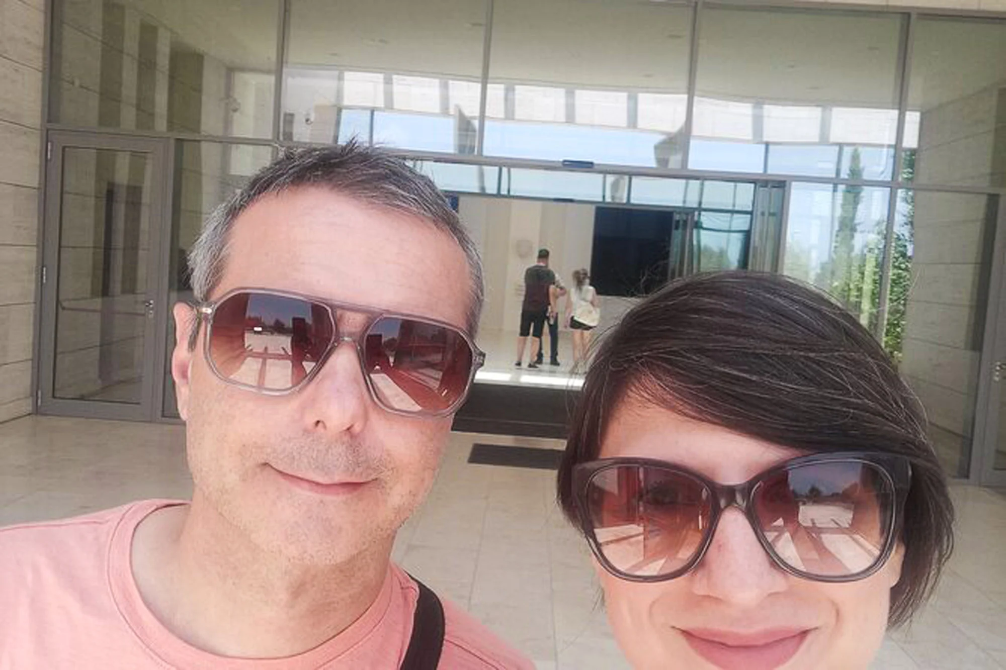 Vergina Private Tour Guests At Museum